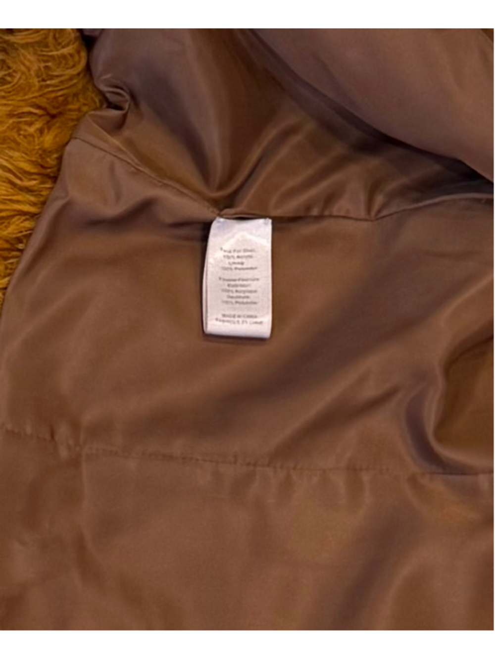Cinq à Sept Sybella Faux Fur Jacket, Camel - Picture 7 of 9